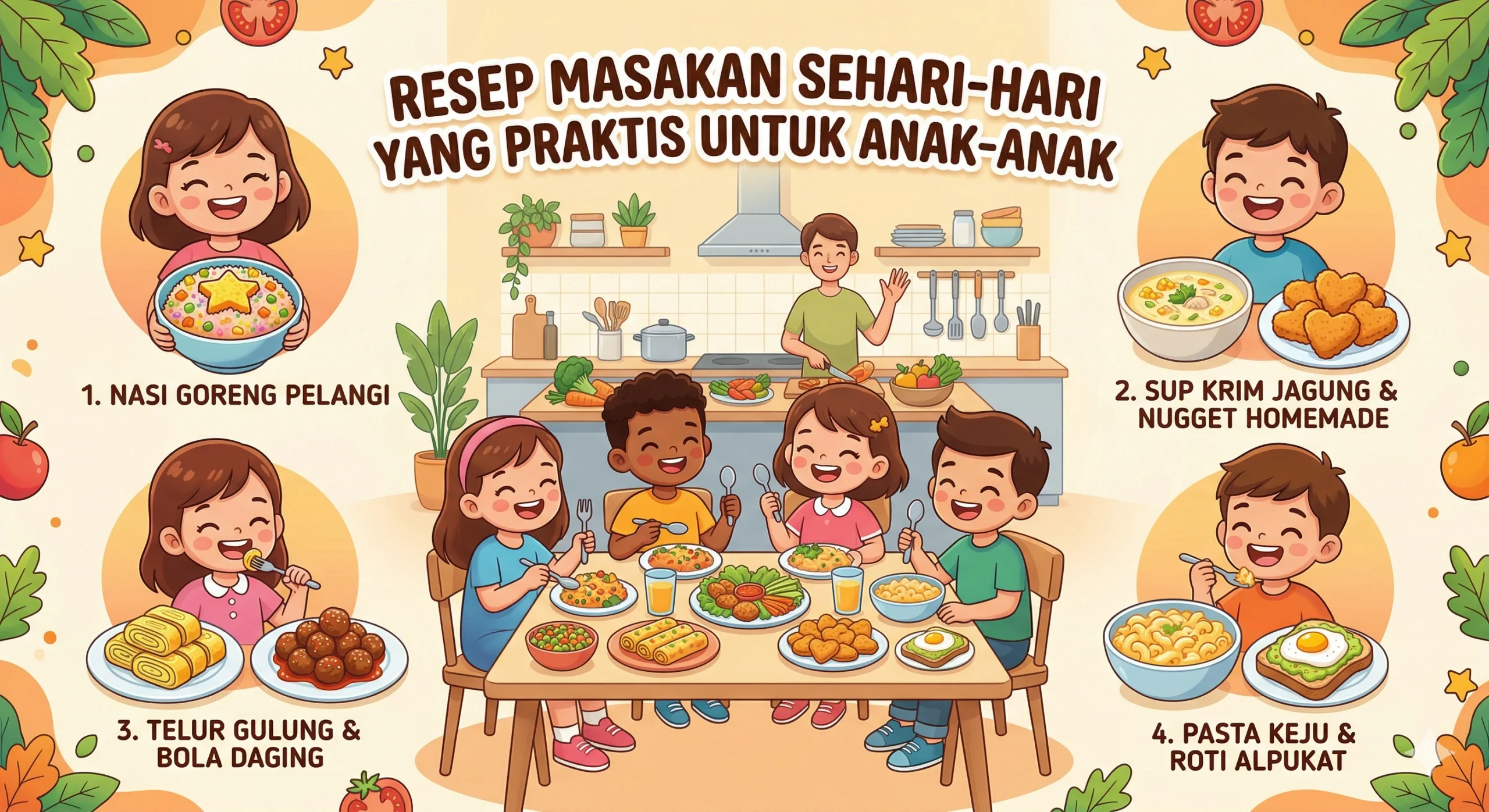 Resep Masakan Sehari-Hari yang Praktis untuk Anak-Anak