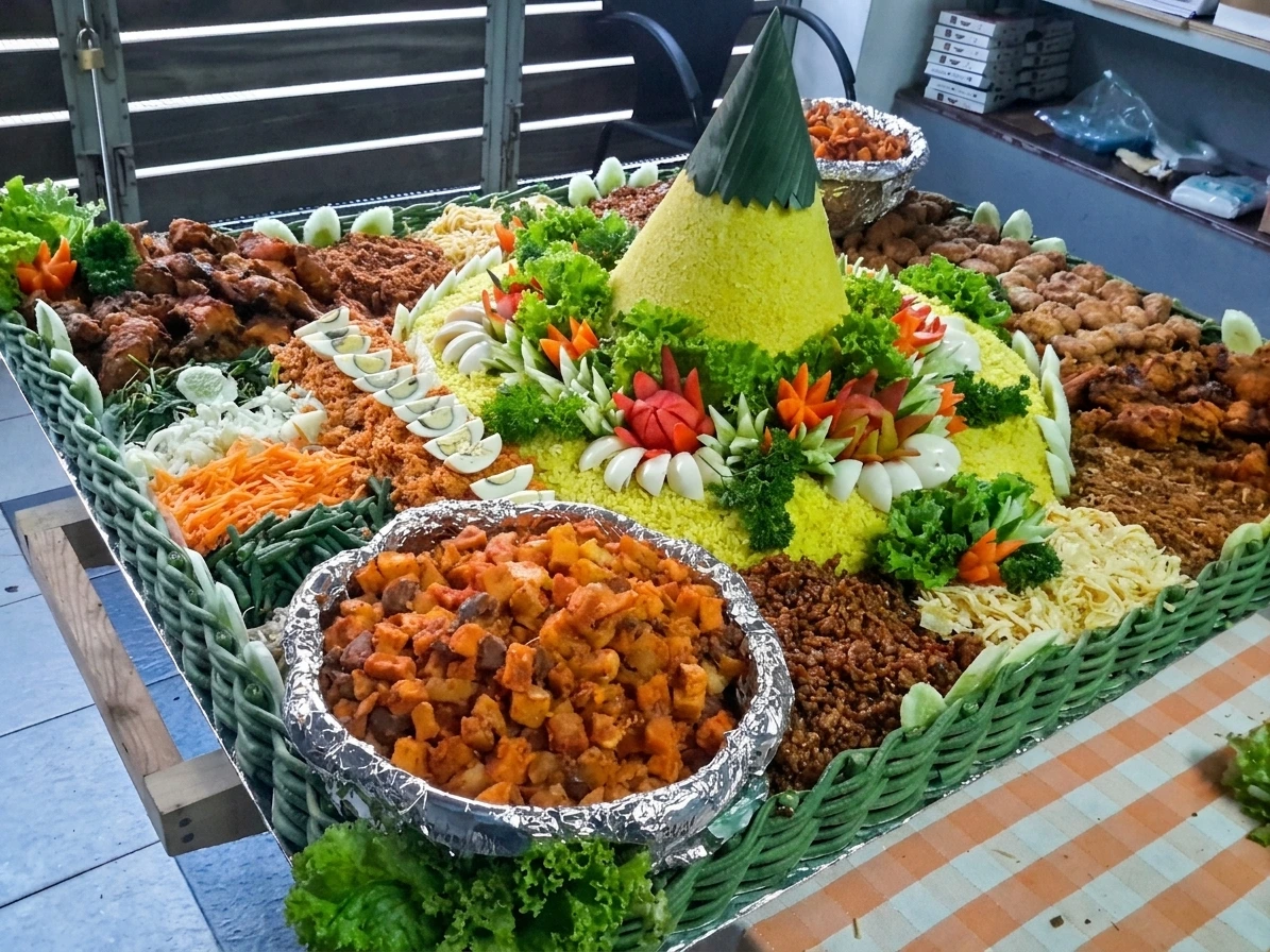 Tumpeng hias 14