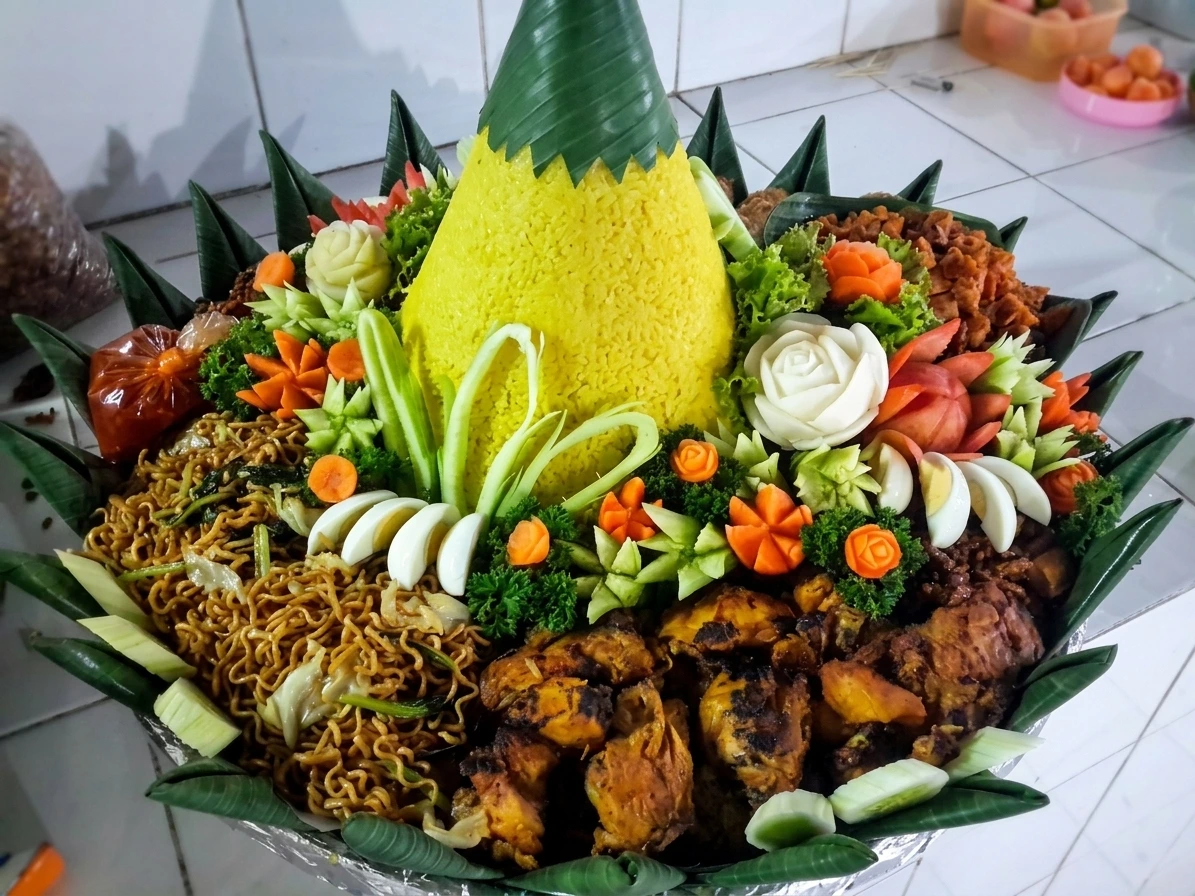 Tumpeng hias 16
