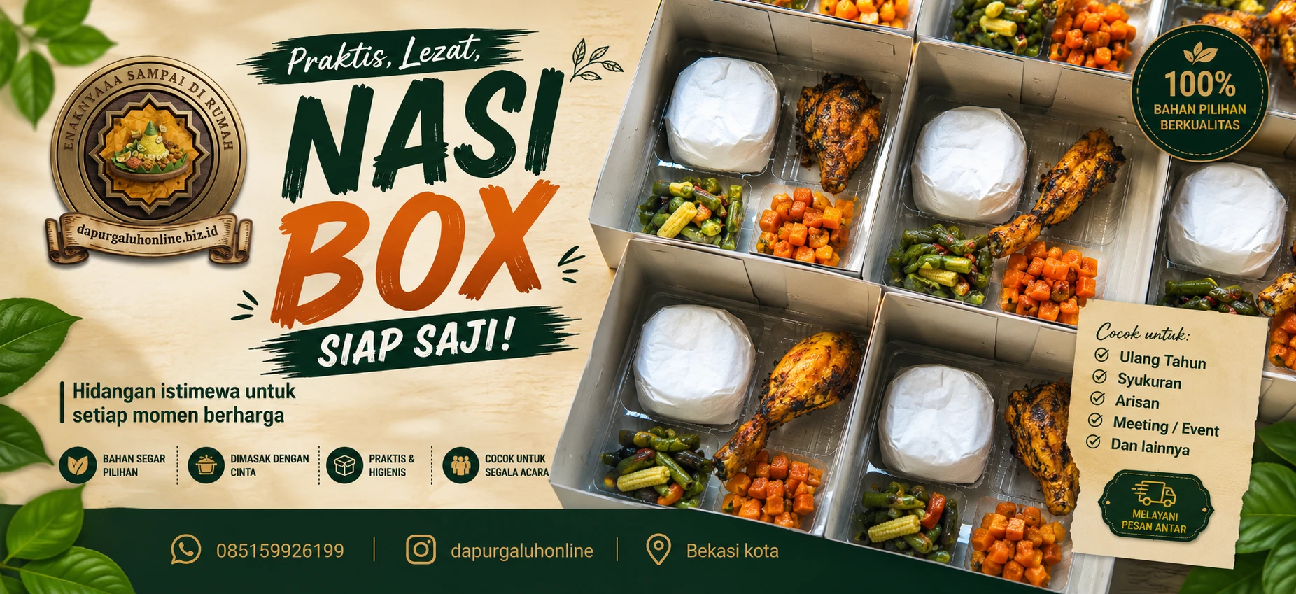 Katering Nasi Kotak Murah Kualitas Terbaik