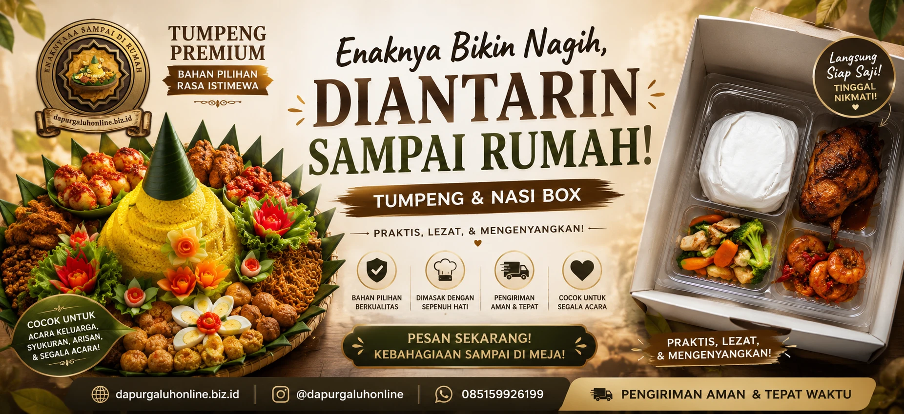 Aneka tumpeng yang sudah kami produksi