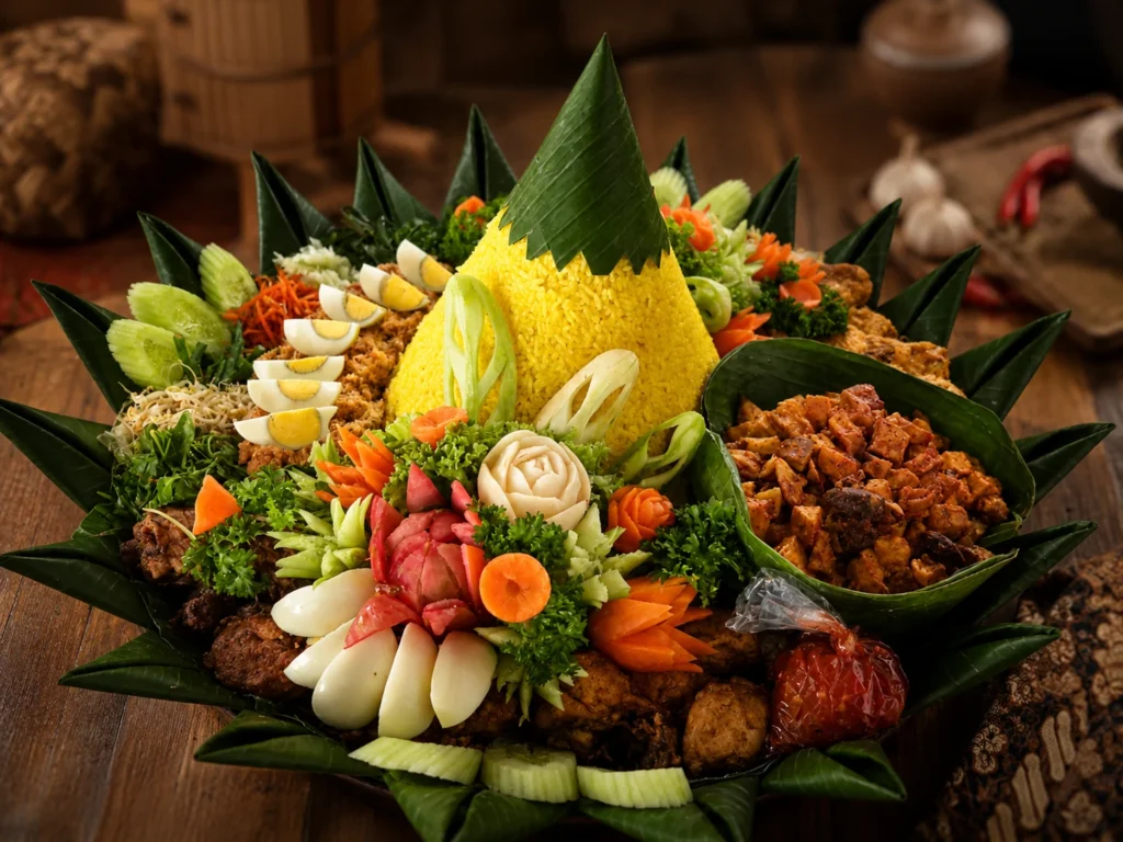 nasi tumpeng ulang tahun