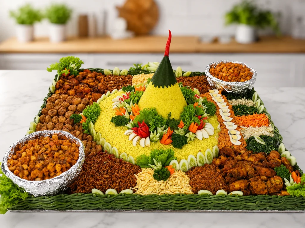 nasi tumpeng ulang tahun